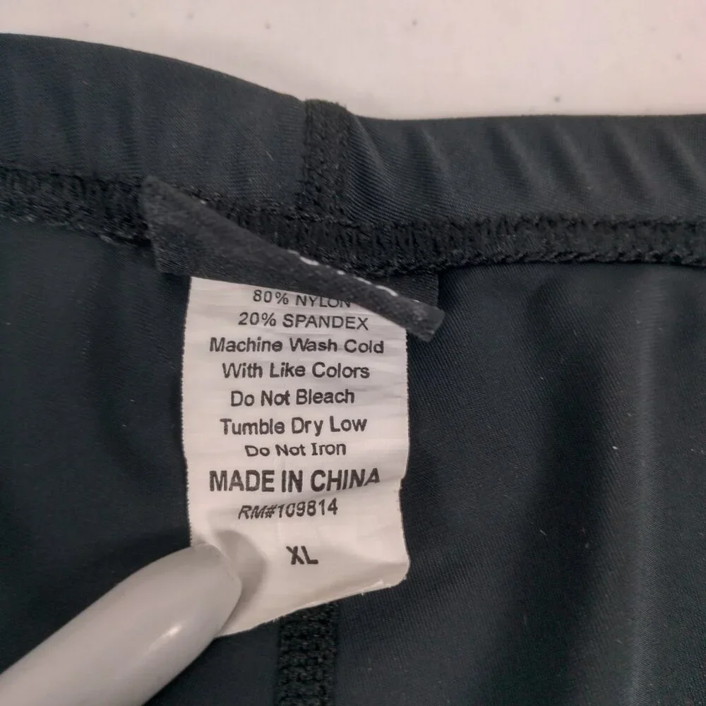 Canari Cycling Shorts Men XL Black Padded Stretch Nylon Spandex Bike Athletic - Picture 15 of 16